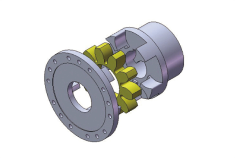 GR-F型帶法蘭星型彈性聯軸器