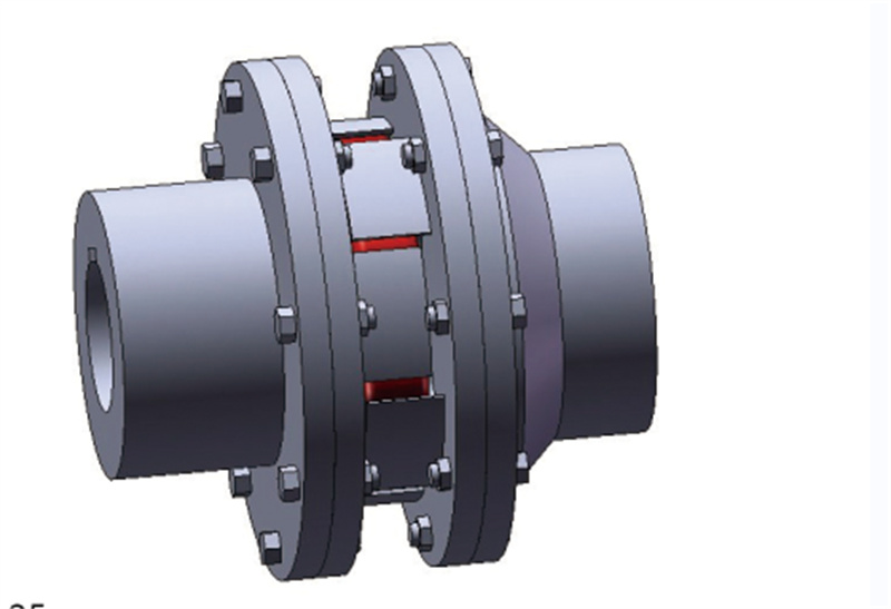 LMS型雙法蘭梅花形彈性聯軸器